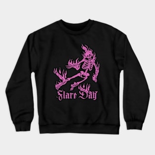 Flare Day Shirt, Chronic Pain shirt, Skeleton Multiple Sclerosis CRPS Ehlers Danlos Syndrome EDS Lupus MS Spoonie Crewneck Sweatshirt